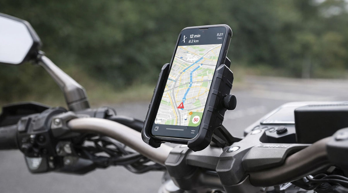 Comment installer un support de téléphone ou GPS sur sa moto ?