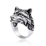Bague biker - Wolf Fang - Vignette | Boutique biker