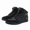 basket moto pour homme en coton et polyester, avec renforts chevilles, semelle ergonomique et éléments réfléchissants