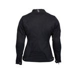 Blouson de moto femme - Jack Lauren V2 noir et blanc - Vignette | Boutique biker