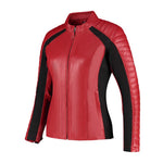 Blouson de moto femme AA - Jack Donna rouge - Vignette | Boutique biker