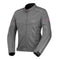 Blouson moto femme S-Line R-COOLER gris anthracite, mesh rose fuchsia, coupe estivale ventilée.
