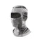 Cagoule moto 3D grise respirante pour motard urbain