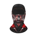 Cagoule moto - Tête de mort rouge - Vignette | Boutique biker