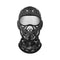 Cagoule moto papillon noire design stylé pour motards urbains
