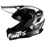Casco da motocross - 2Faster Grigio - Vignette | Boutique biker