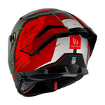 Casco integrale da moto - Thunder grigio opaco/rosso - Vignette | Boutique biker