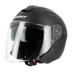Casco da moto jet nero E-Tech - Vignette | Boutique biker