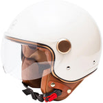 Casque jet moto - Grasse Beige - Vignette | Boutique biker