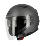 Casque jet moto - Blake Gris Mat - Vignette | Boutique biker