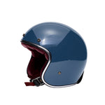 Casco abierto para motocicleta - El clásico azul - Vignette | Boutique biker