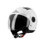 Casco abierto Citizen blanco para motocicleta - Vignette | Boutique biker