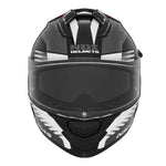 Casco integrale da moto Carver - Bianco e rosso - Vignette | Boutique biker