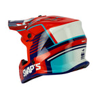 Casco da moto per bambini - Missione rossa - Vignette | Boutique biker