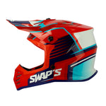 Casco da moto per bambini - Missione rossa - Vignette | Boutique biker