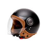 Casque jet moto - Elements Noir Mat - Vignette | Boutique biker