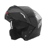 Casco modulare da moto - N968 Ultra nero opaco e bianco - Vignette | Boutique biker