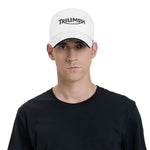 Casquette moto Triumph - Blanc - Vignette | Boutique biker