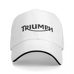 Casquette moto Triumph - Blanc - Vignette | Boutique biker