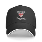 Casquette moto Triumph - Logo noir - Vignette | Boutique biker
