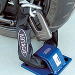 Chaîne antivol 120cm avec cadenas SRA - Vignette | Boutique biker
