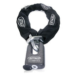Chaîne antivol 120cm avec cadenas SRA - Vignette | Boutique biker