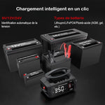 Cargador inteligente para baterías de motocicletas 35A 6V/12V/24V - Vignette | Boutique biker