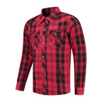 Camisa de moto para hombre - Jack Super Neil Rojo - TALLA GRANDE - Vignette | Boutique biker