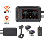 Cámara de salpicadero para motocicleta - IronTrack DualCam - Vignette | Boutique biker