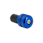 Extremos del manillar - pomo de 17 mm, azul - Vignette | Boutique biker