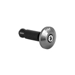 Tapones de manillar Myra - 13-17 mm titanio anodizado - Vignette | Boutique biker