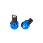 Extremos del manillar - 17 mm anodizado azul - Vignette | Boutique biker