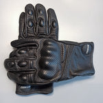 Guantes de cuero para motociclista - Marcos - Vignette | Boutique biker