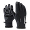 Paire de gants moto tactiles Anuta en polyester-nylon, paume antidérapante.