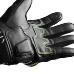 Gants moto été homme - Jet Neon D3O® Noir et Fluo - Vignette | Boutique biker