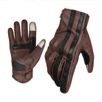 Gants de moto cuir - Vintage Racer - Vignette | Boutique biker