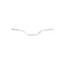 Guidon moto cross acier chromé haut 22,2 mm longueur 740 mm hauteur 80 mm