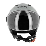 Casque jet moto - Leov LV Gris - Vignette | Boutique biker
