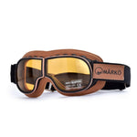 Occhiali da moto - MARKO B3 Replica marrone - Vignette | Boutique biker
