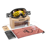 Occhiali da moto - MARKO B8 Replica checker - Vignette | Boutique biker