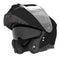 Casque moto homme noir mat modulable avec homologation CE, design discret et protections renforcées