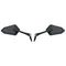Paire rétroviseurs moto universels m10 style carbone homologues