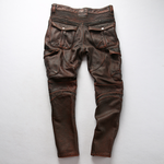 Pantalones de cuero para motociclista - Suaves - Vignette | Boutique biker