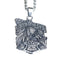 Pendentif motard Biker Forever avec aigle et drapeau américain