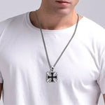 Pendentif moto - Croix chopper - Vignette | Boutique biker