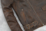 Chaqueta de motociclista para hombre - Ónix - Vignette | Boutique biker