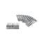 Rehausses de guidon moto 22mm chromées en aluminium avec kit de vis