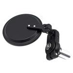 Rétroviseurs rond noir de moto fixation guidon - Vignette | Boutique biker
