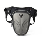 Sacoche de jambe moto - Gris - Vignette | Boutique biker