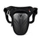 sacoche de jambe moto noire unisexe en tissu Oxford, PU et EVA, étanche avec coque rigide, sangles réglables et fermeture zippée